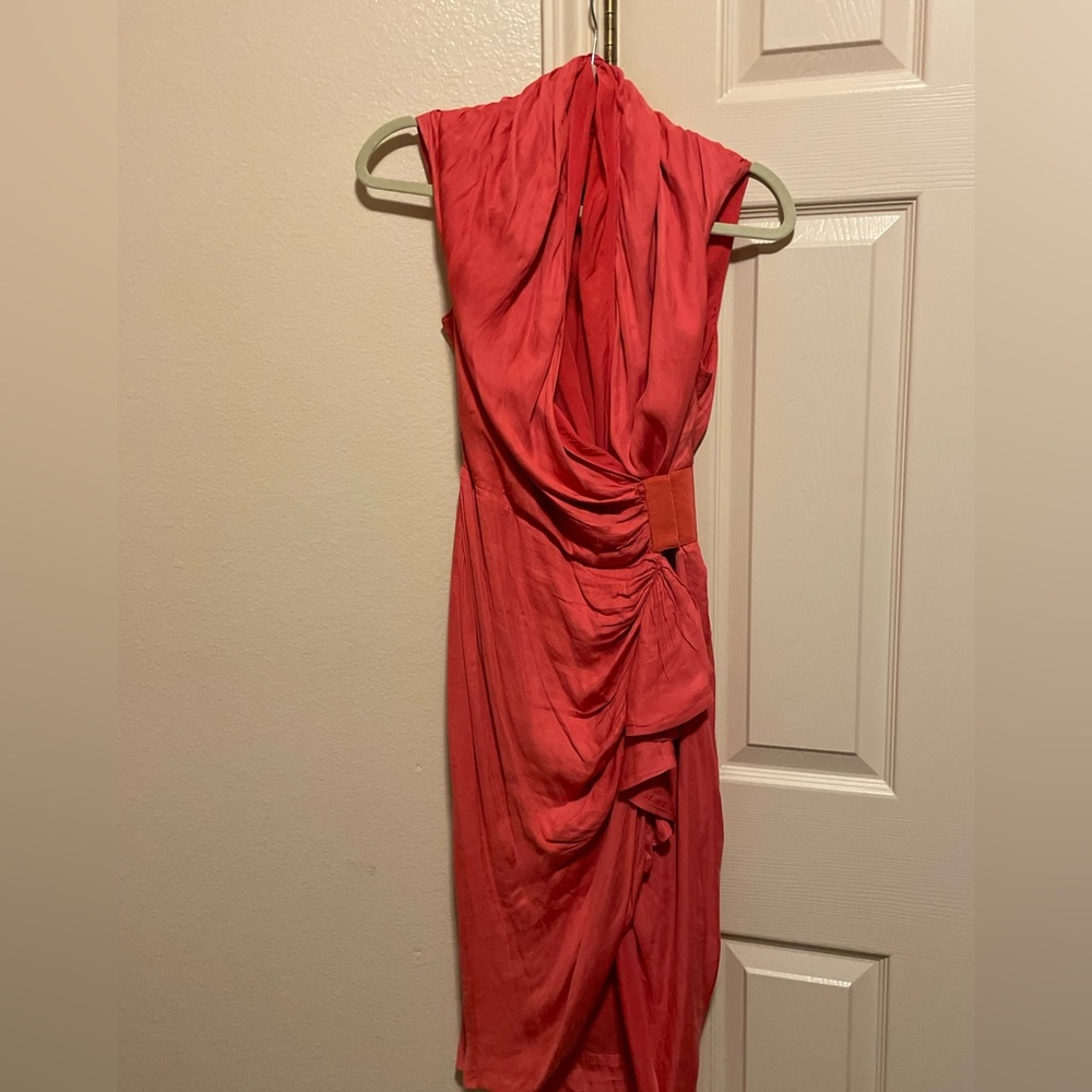 All Saints drapey dress